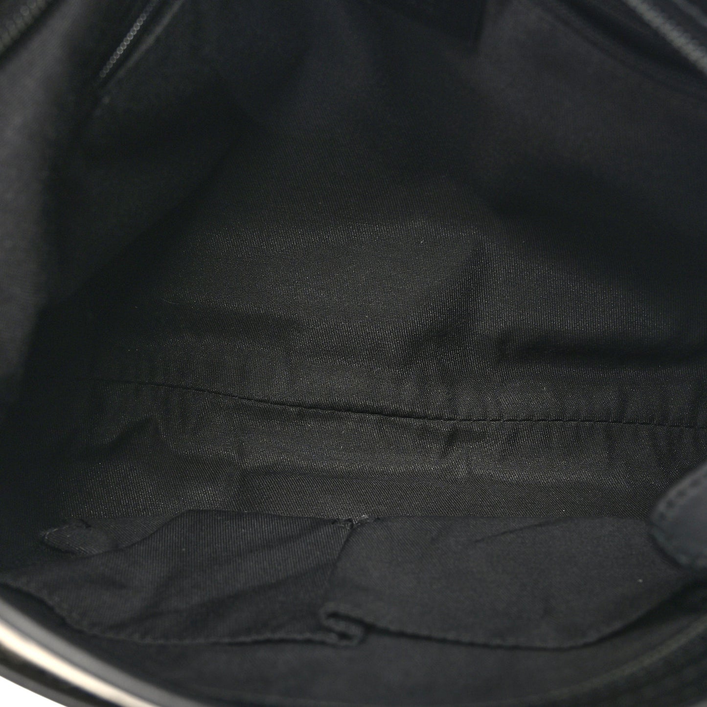 GG Monogram Web Flat Messenger Bag Black