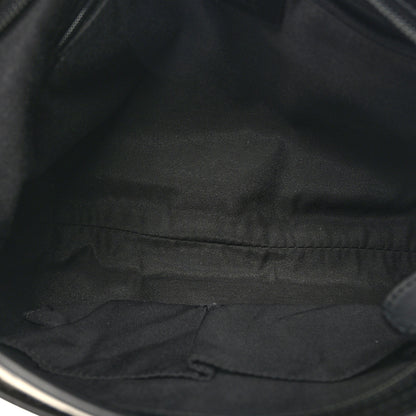 Gucci GG Monogram Web Flat Messenger Bag Black 5 of 9