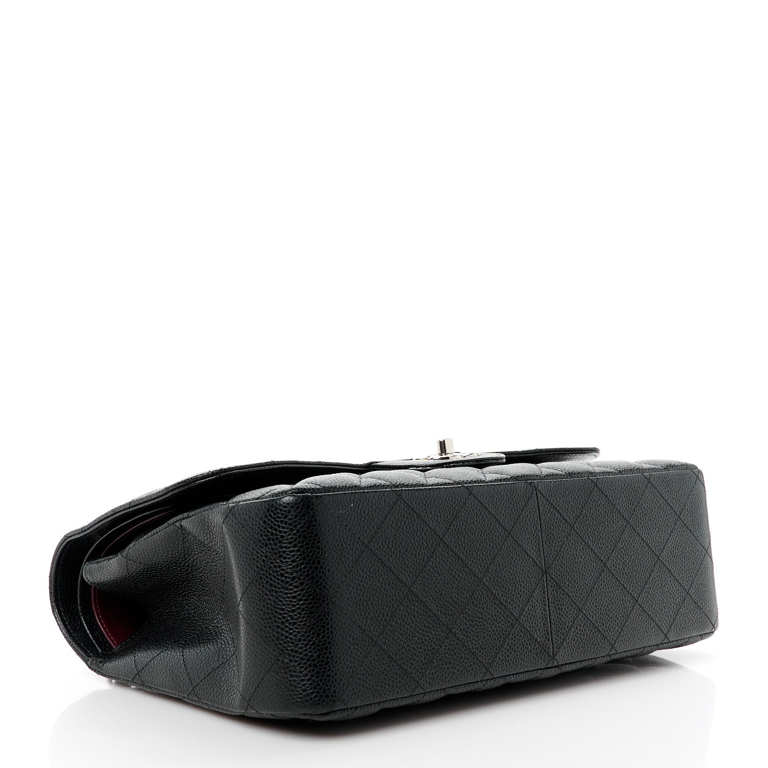 Chanel Caviar Quilted Jumbo Double Flap Black 4 of 11