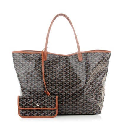 Goyard Goyardine Saint Louis GM Black Gold 1 of 9