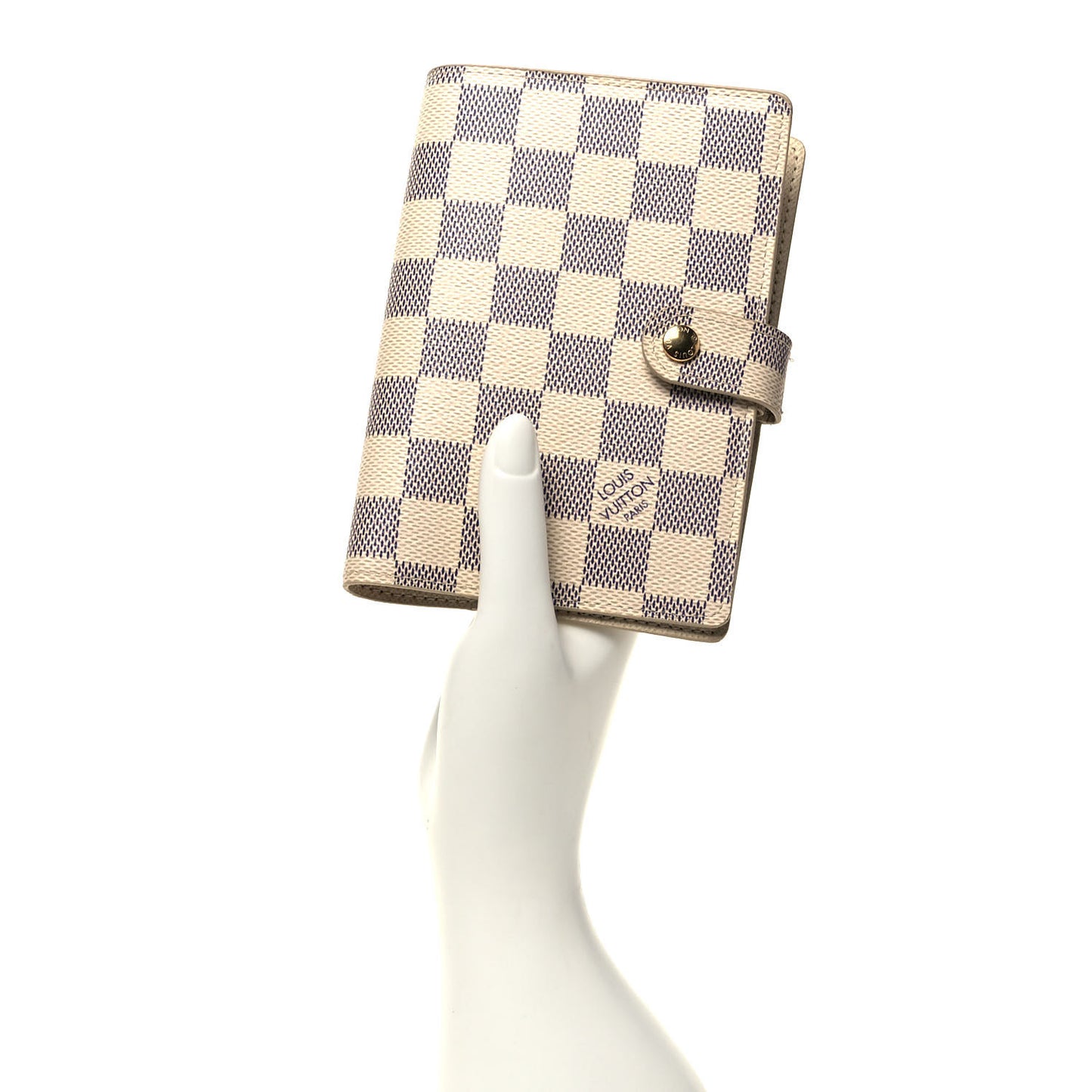 Damier Azur Small Ring Agenda Cover