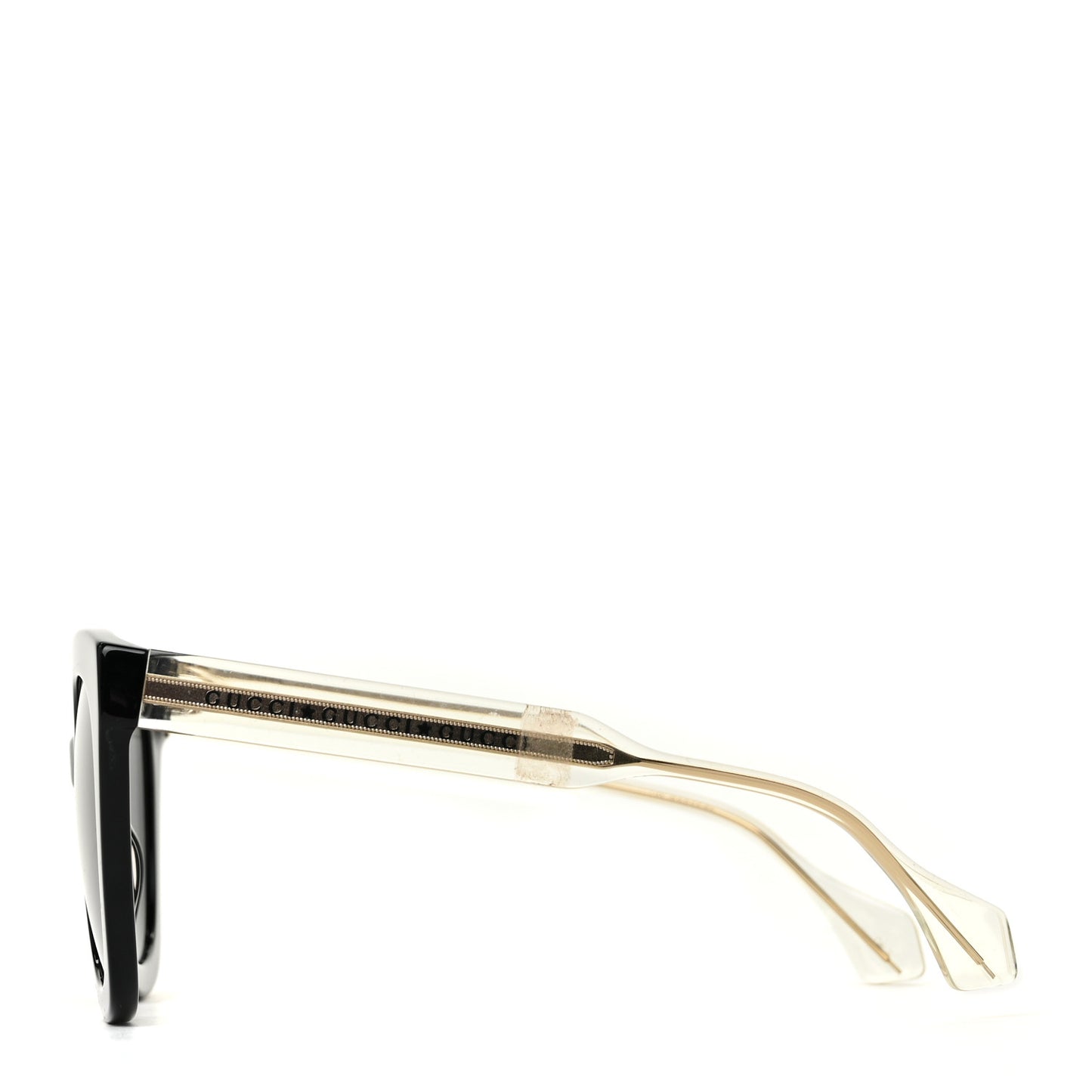 Acetate Crystal Sunglasses GG0564S Black Grey