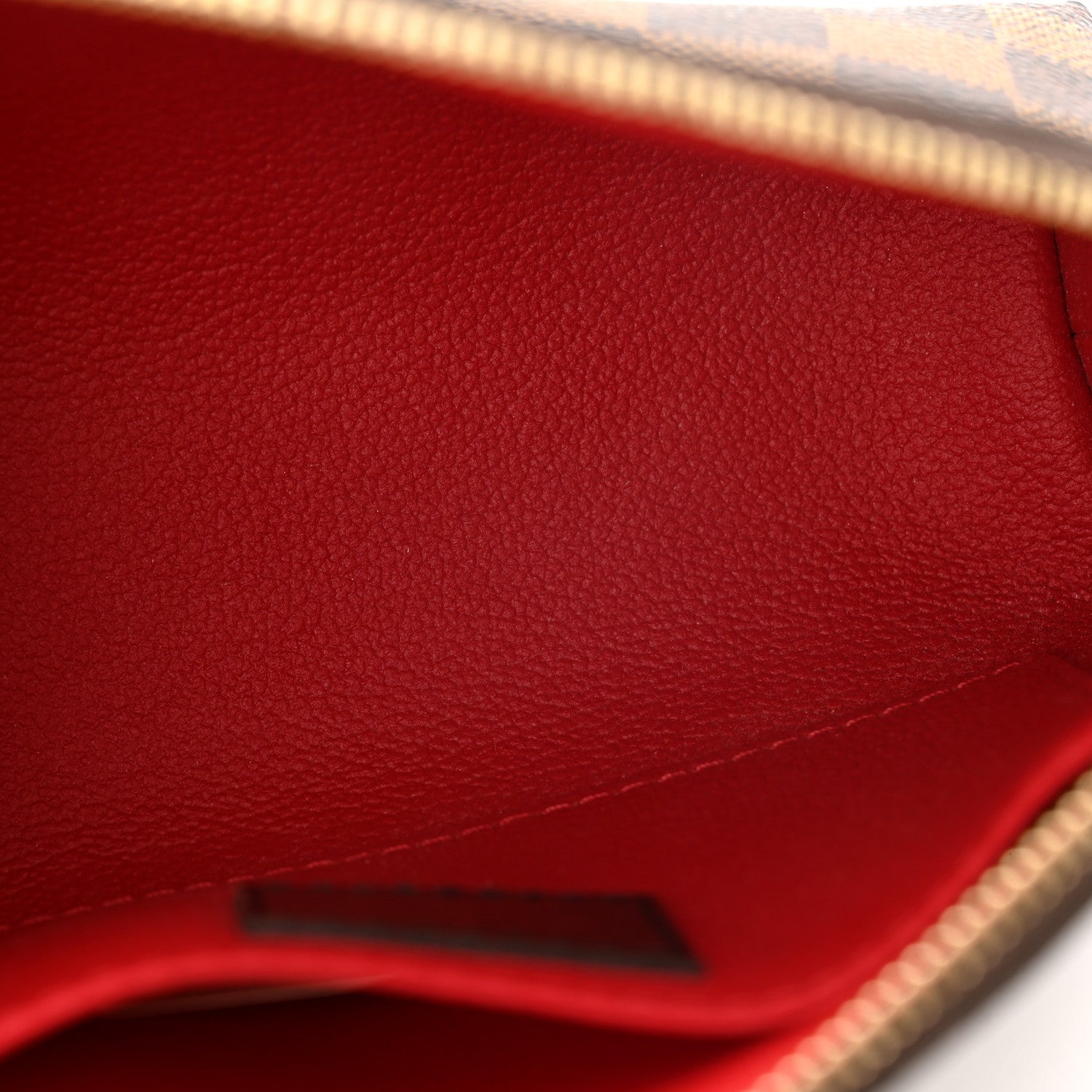 Louis Vuitton Damier Ebene Cosmetic Pouch 5 of 9