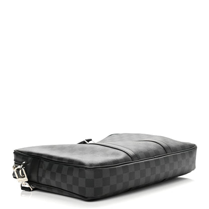 Louis Vuitton Damier Graphite Porte Documents Voyage PM 4 of 10