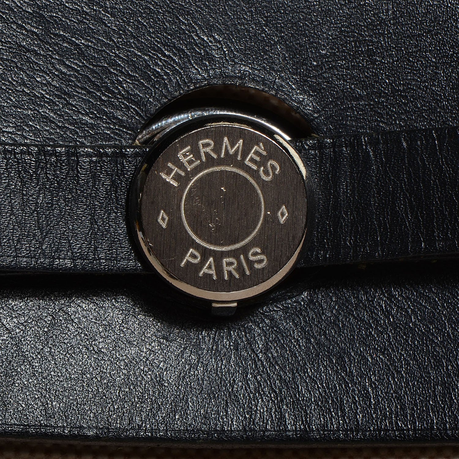 Hermes Toile Herbag GM Black 10 of 13