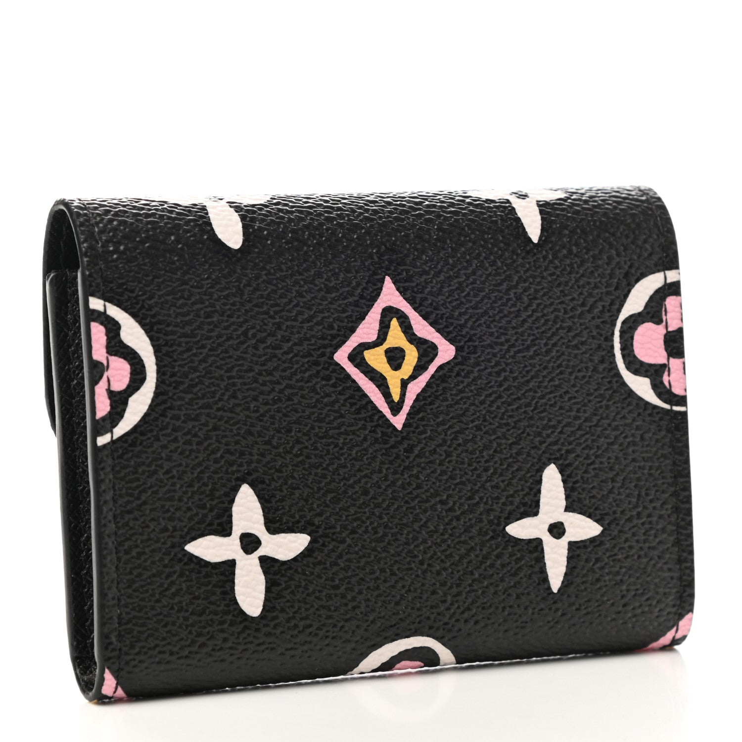 Louis Vuitton Monogram Giant Wild At Heart Rosalie Coin Purse Black 3 of 7