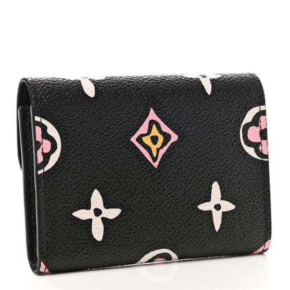 Louis Vuitton Monogram Giant Wild At Heart Rosalie Coin Purse Black 3 of 7
