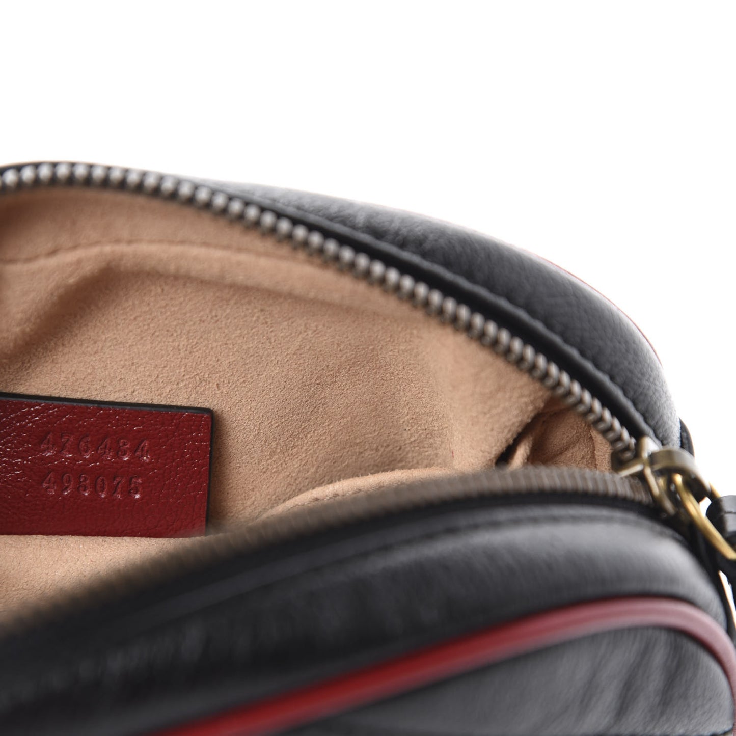Azalea Calfskin Matelasse Diagonal Torchon GG Marmont Belt Bag 75 30 Black Romantic Cerise
