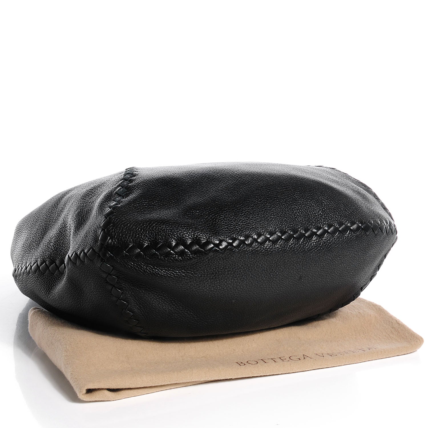 Bottega Veneta Cervo Deerskin Large Hobo Nero Black 4 of 8