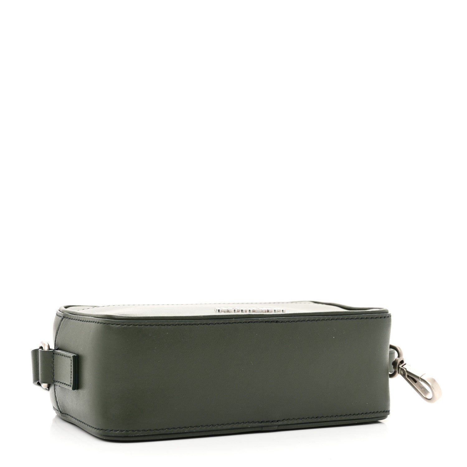 Jacquemus Smooth Calfskin Le Baneto Dark Green 4 of 9