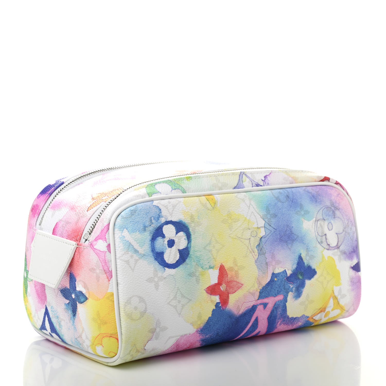 Louis Vuitton Monogram Watercolor Dopp Kit Toilet Pouch Multicolor 3 of 8