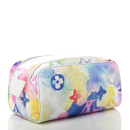 Louis Vuitton Monogram Watercolor Dopp Kit Toilet Pouch Multicolor 3 of 8