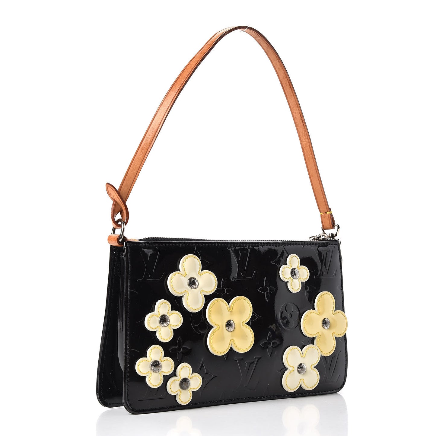 Vernis Lexington Fleurs Pochette Black