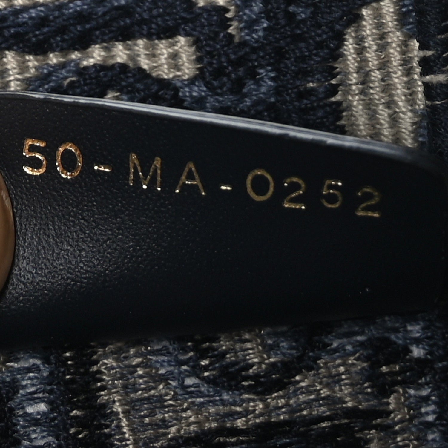 Christian Dior Oblique Mini Book Tote Phone Bag Blue 6 of 9