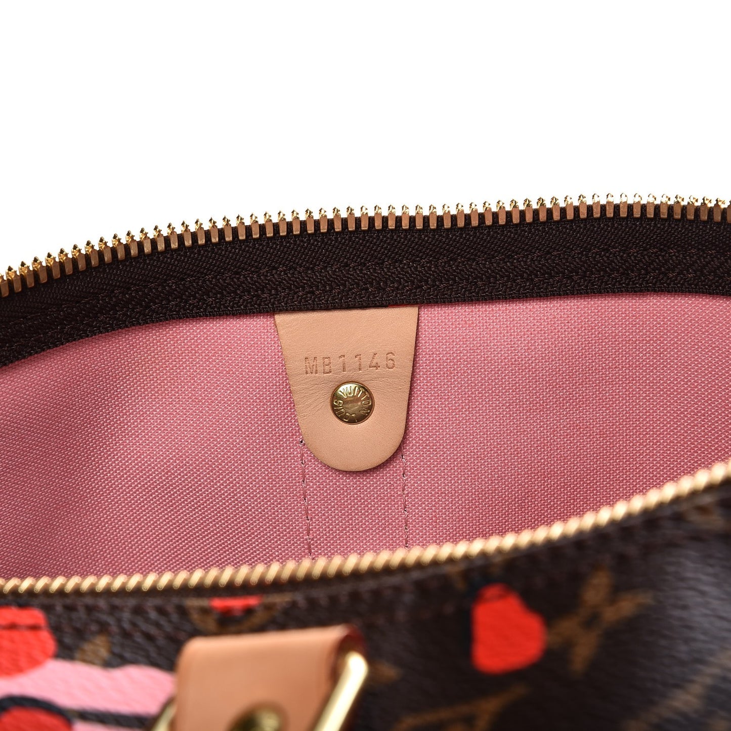 Monogram Jungle Dots Keepall Bandouliere 50 Sugar Pink Poppy