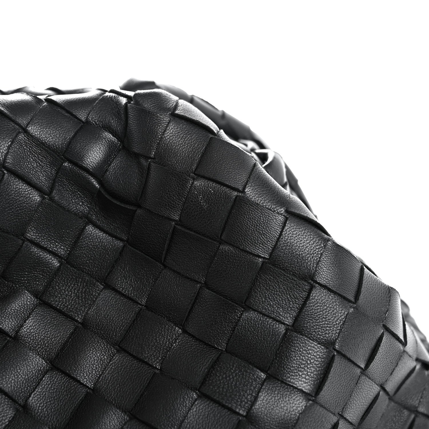 Bottega Veneta Nappa Maxi Intreccio The Pouch Oversized Clutch Black 14 of 14