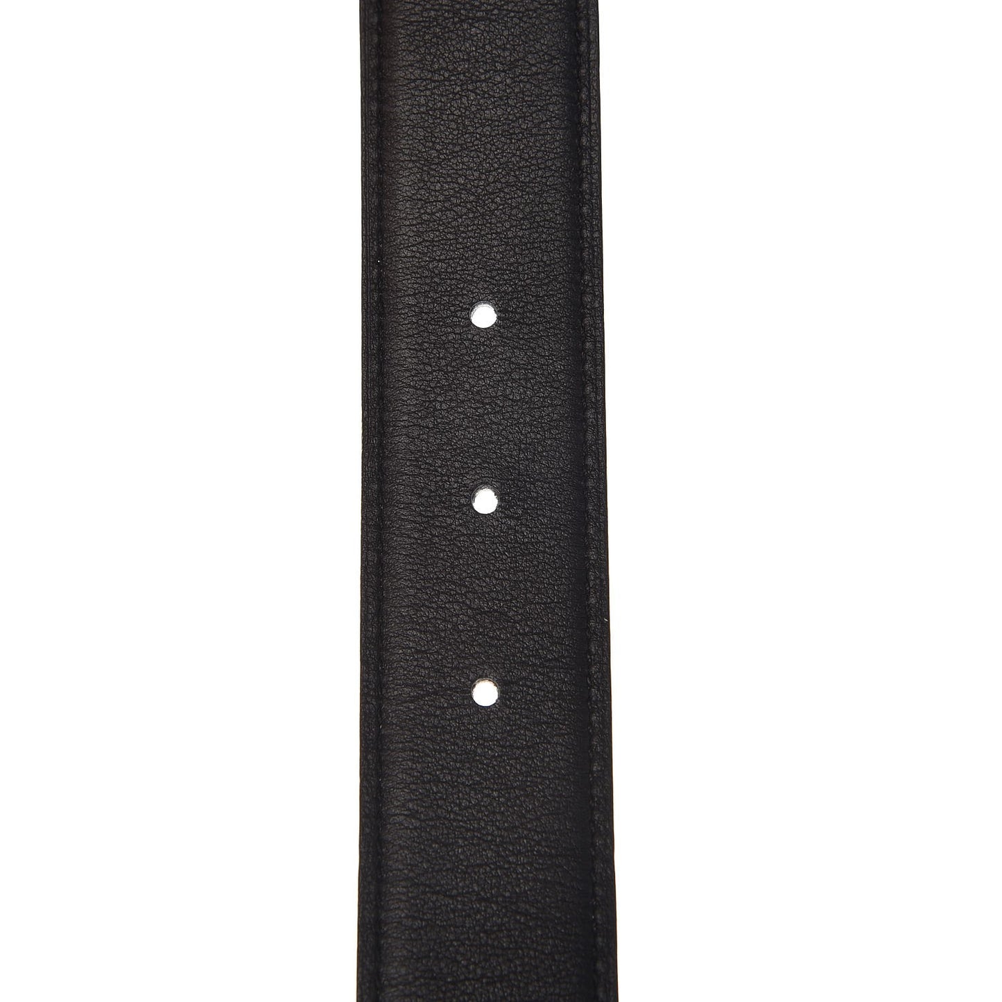 Swift Epsom 32mm H Belt 85 Black Etoupe