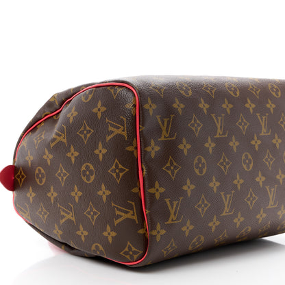 Louis Vuitton Monogram Totem Speedy 30 Flamingo 11 of 17