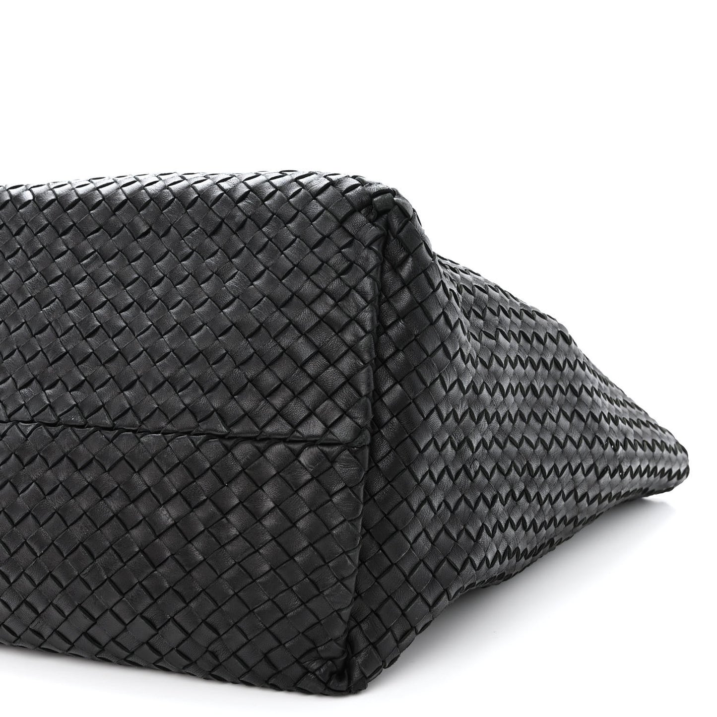 Nappa Intrecciato Large Cabat Black