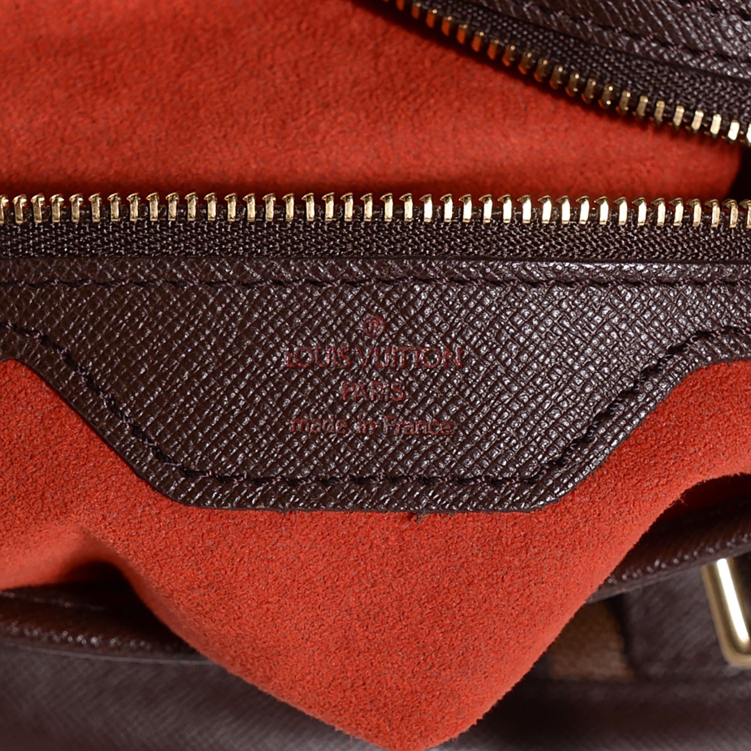 Louis Vuitton Damier Ebene Marais Bucket 23 6 of 7