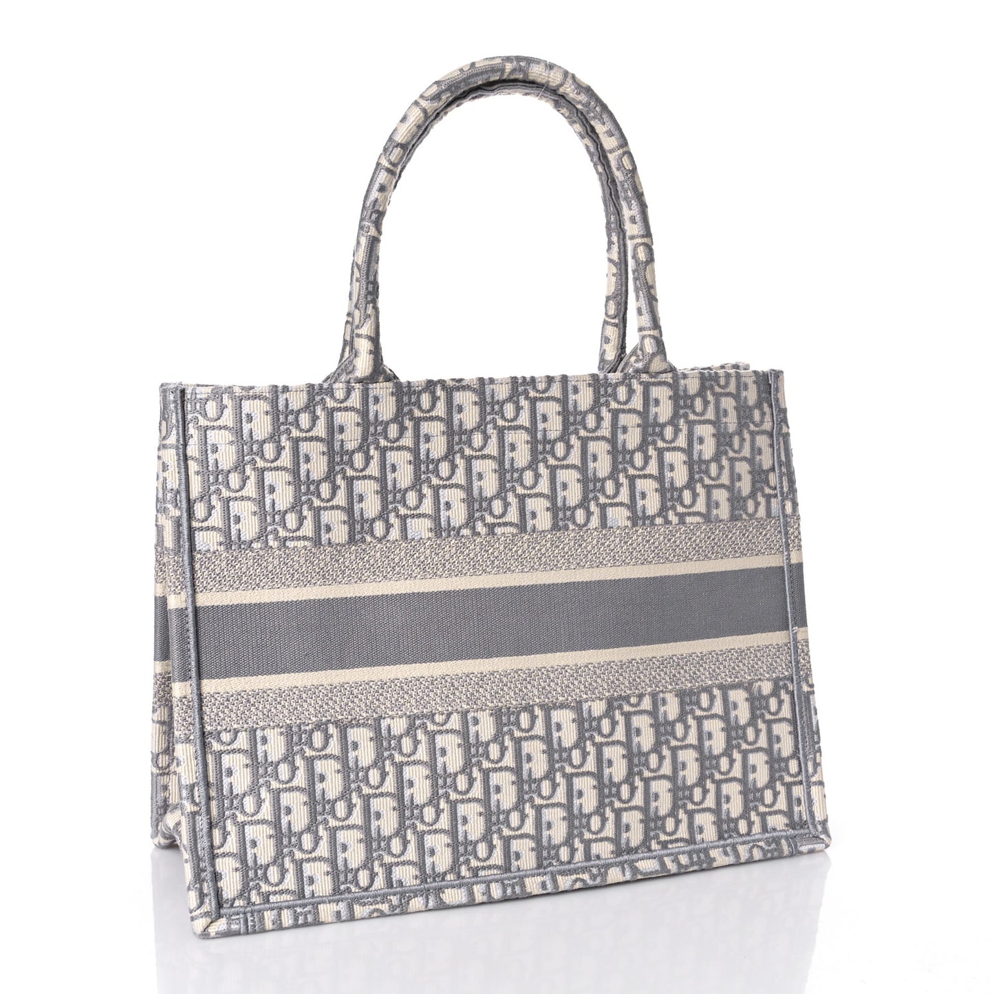 Oblique Medium Book Tote Grey