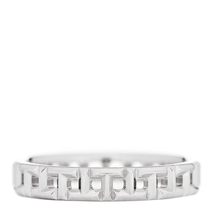 Tiffany 18K White Gold T True Narrow Band Ring 52 6 1 of 4