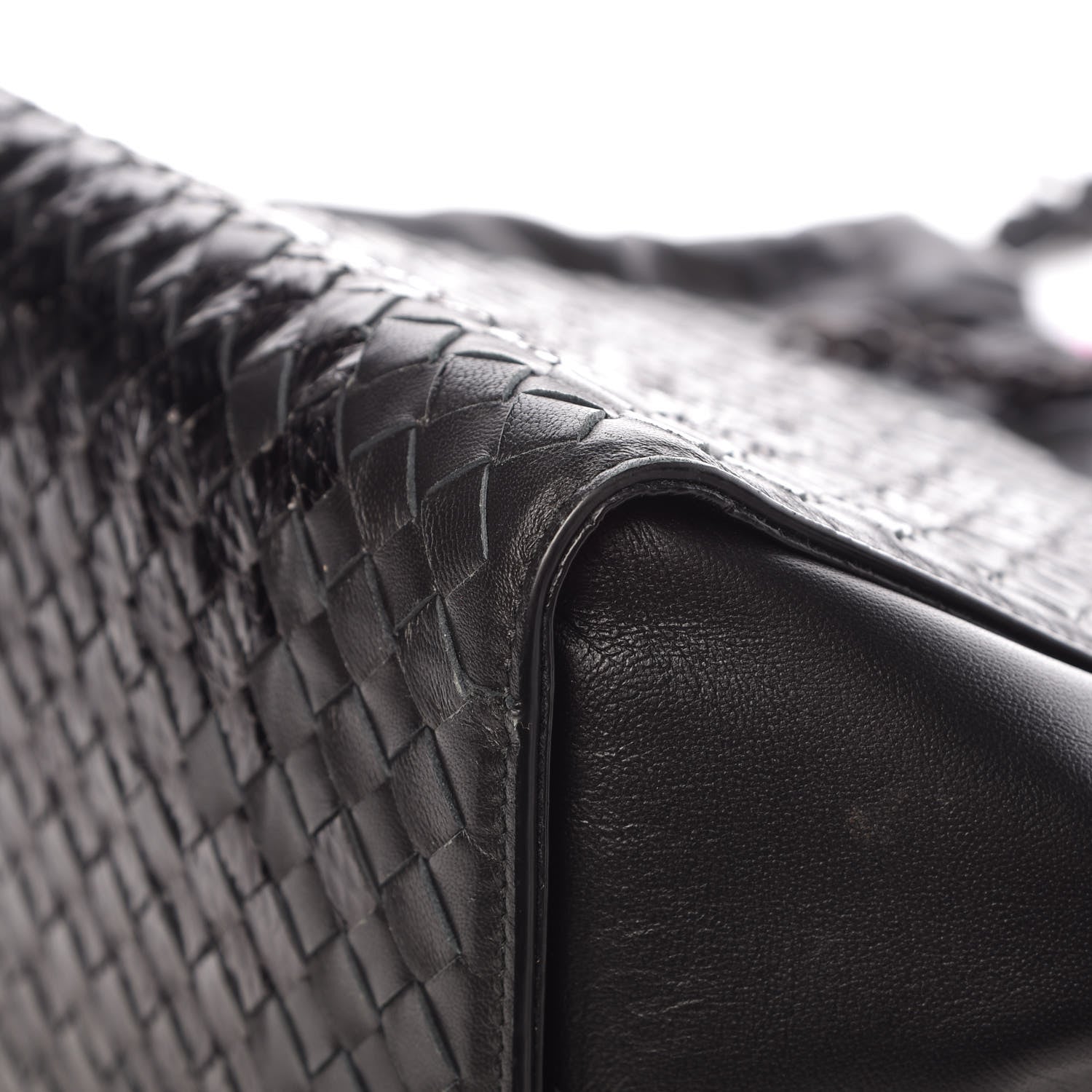 Bottega Veneta Nappa Ayers Intrecciato Small Tote Nero Black 12 of 12