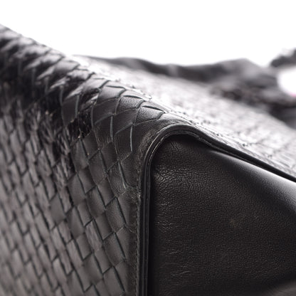 Bottega Veneta Nappa Ayers Intrecciato Small Tote Nero Black 12 of 12