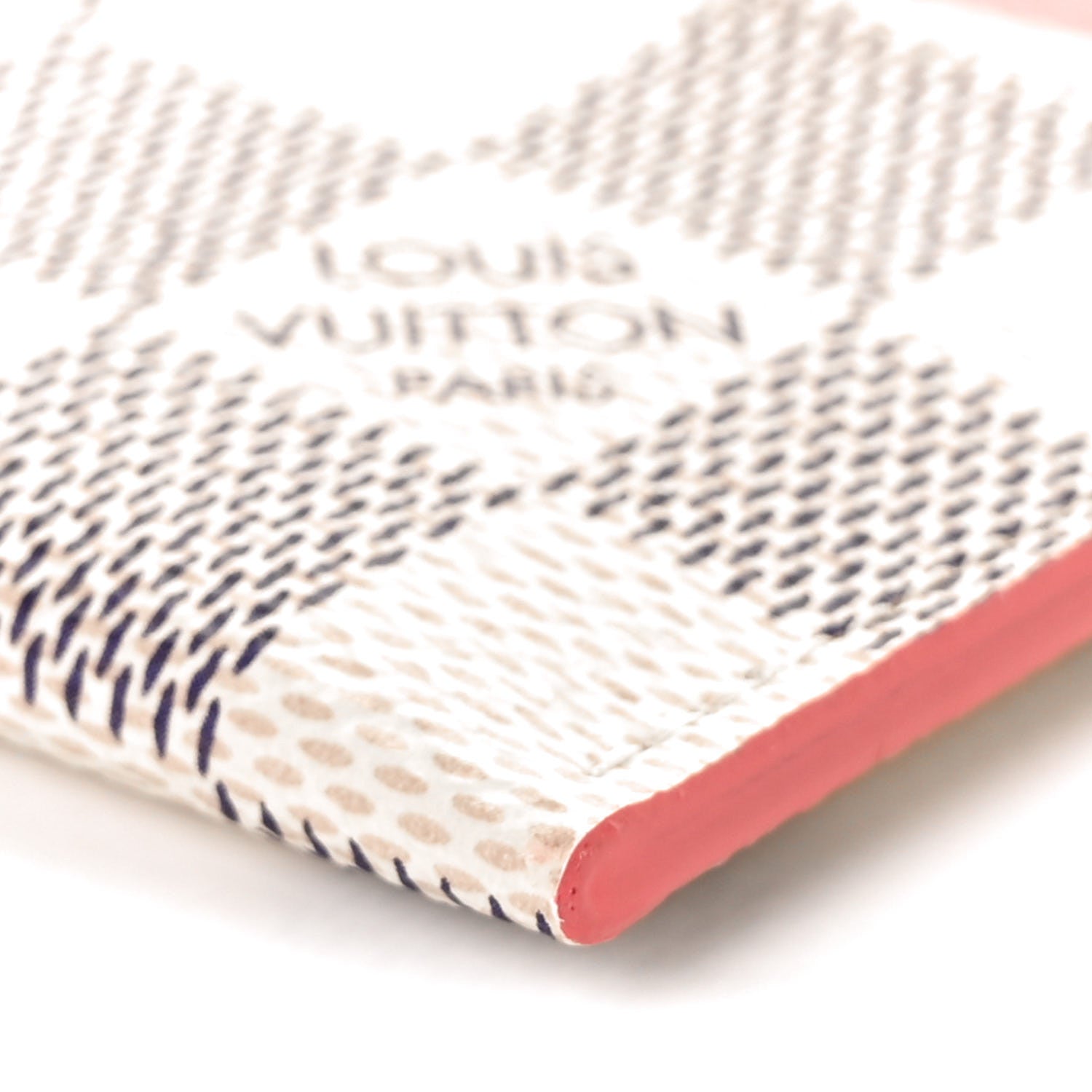 Louis Vuitton Damier Azur Daily Card Holder Rose Papaye 8 of 8