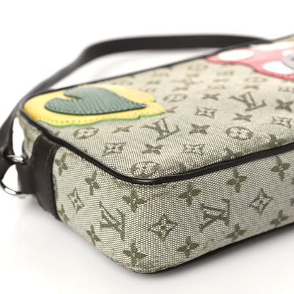Louis Vuitton Mini Monogram Conte de Fees Mushroom Pochette Kaki 8 of 11