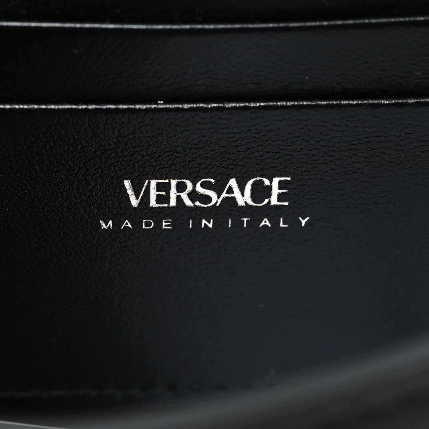 Versace Grained Calfskin Spiked Micro La Medusa Bag Black 6 of 9