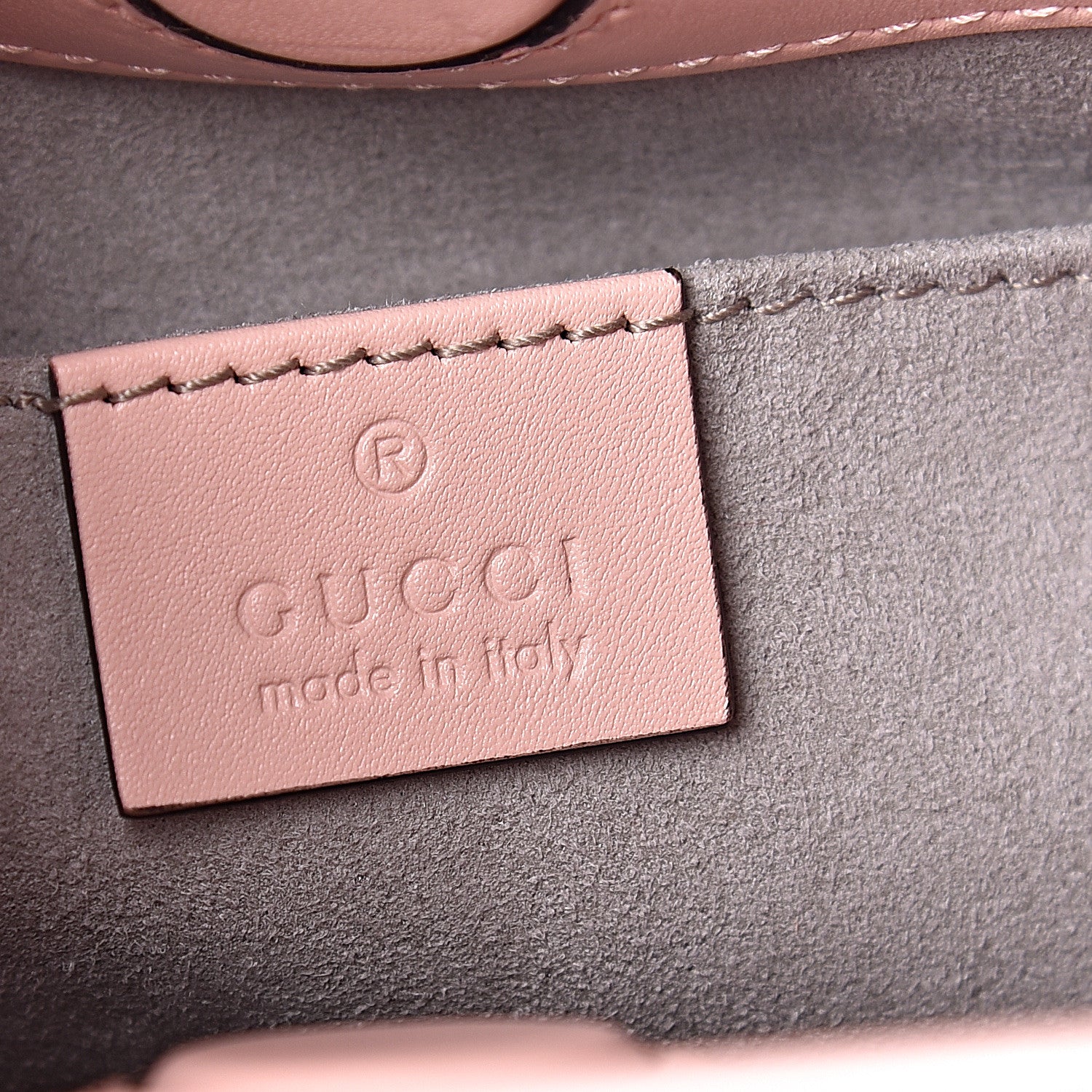 Gucci Nappa Bamboo Web Mini Nymphaea Top Handle Bag Perfect Pink Mystic White 6 of 16