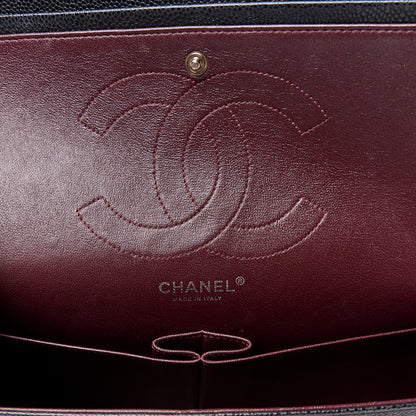 Chanel Caviar Quilted Jumbo Double Flap Black 6 of 11