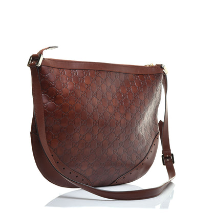 Gucci Guccissima Punch Shoulder Bag Brown 3 of 9