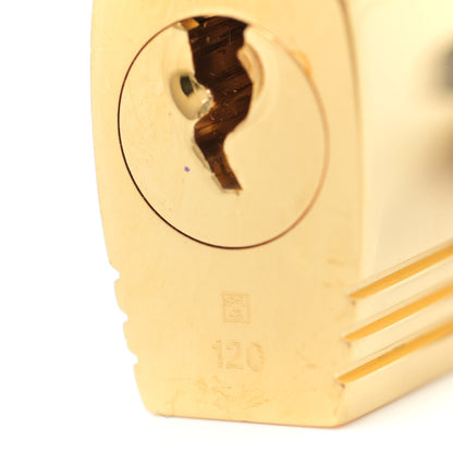 Hermes Togo Epsom Maillons Enchaines Shoe Accessory Gold Black 6 of 6