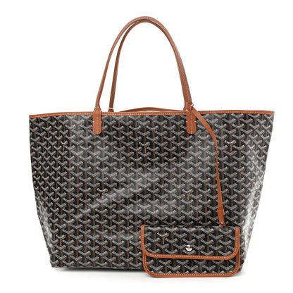 Goyard Goyardine Saint Louis GM Black Gold 1 of 10