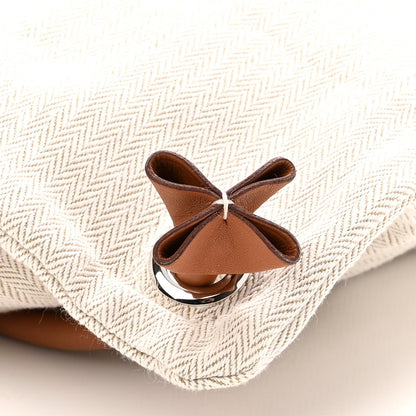 Hermes Toile Swift Maline Bag Gold Craie 9 of 9