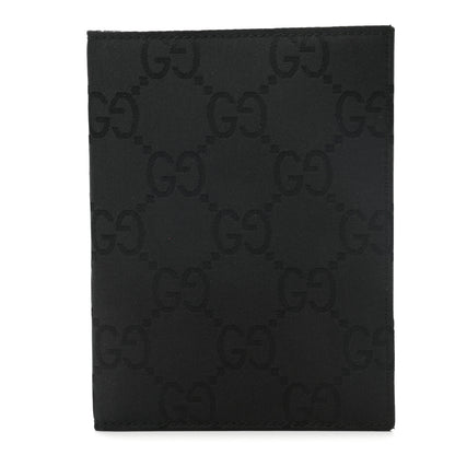 Gucci Nylon Monogram Passport Case Black 1 of 8