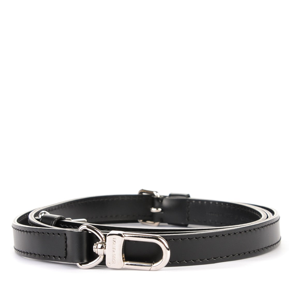 Louis Vuitton Epi Adjustable Shoulder Strap 16MM Black 1 of 5