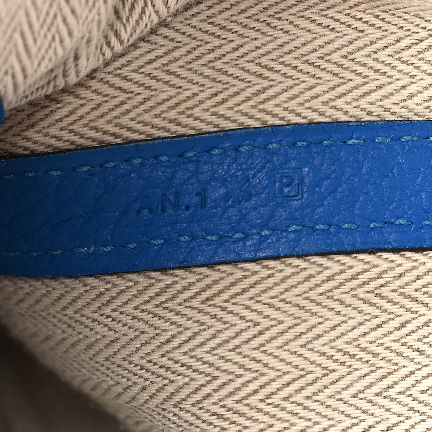 Hermes Negonda Garden Party 36 MM Bleu Hydra 7 of 9