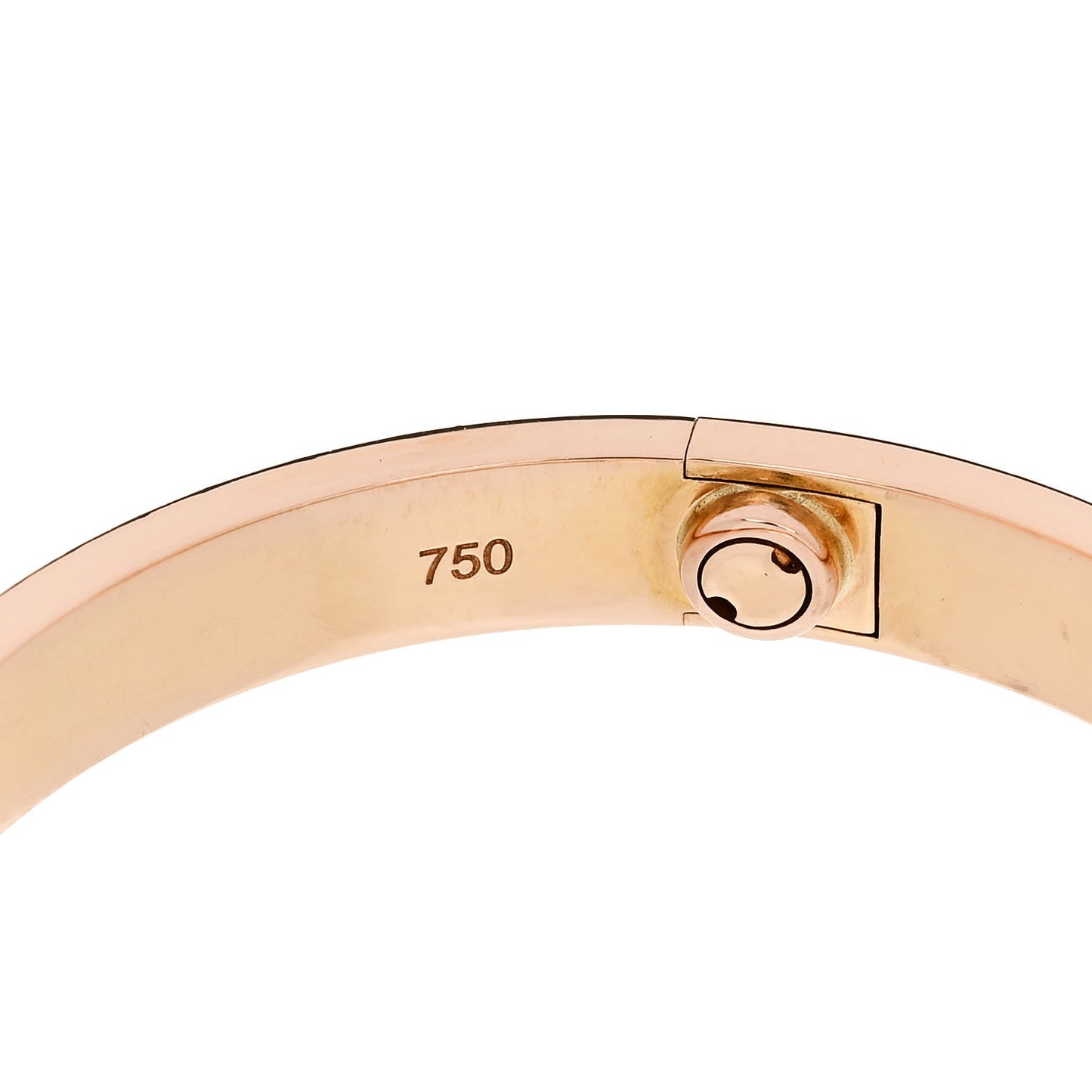 18K Pink Gold LOVE Bracelet 16
