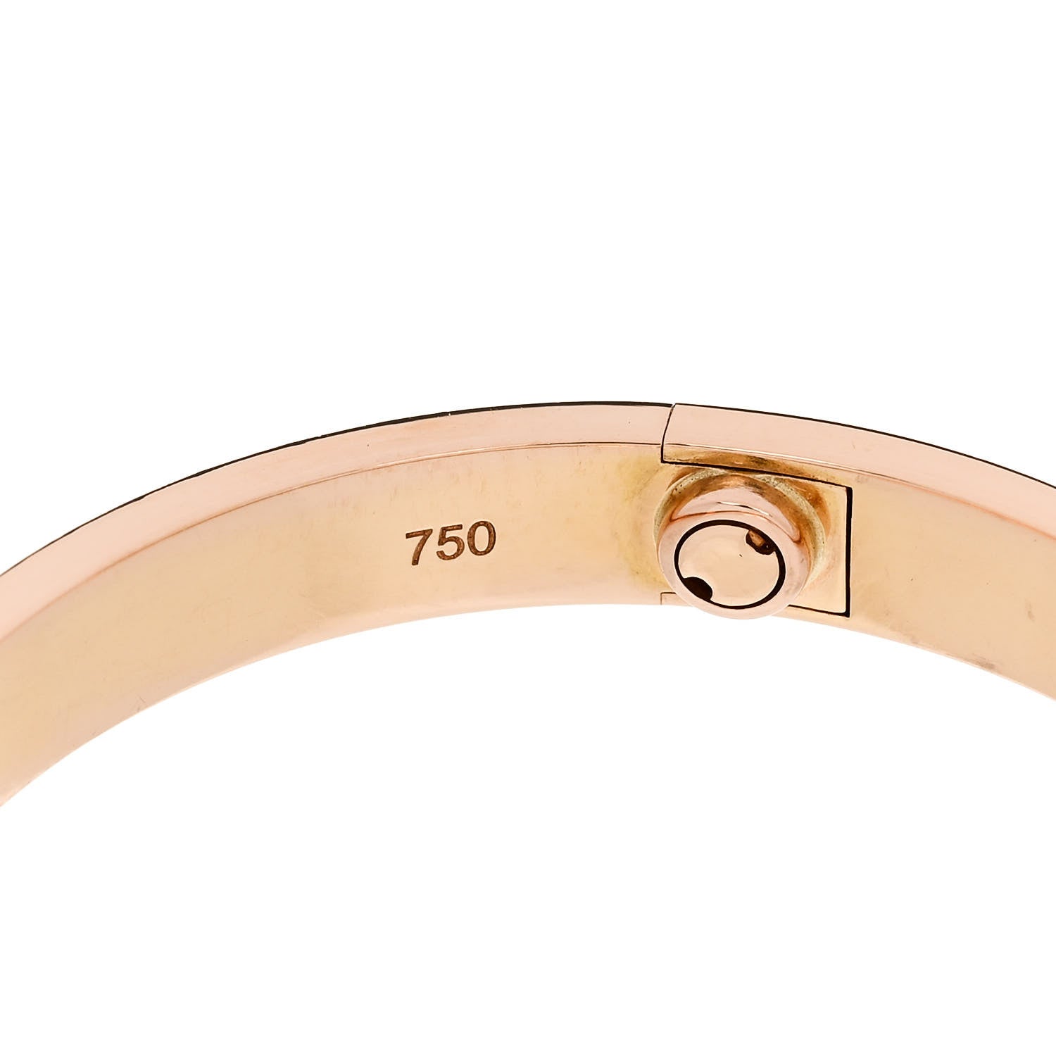 Cartier 18K Pink Gold LOVE Bracelet 16 7 of 9