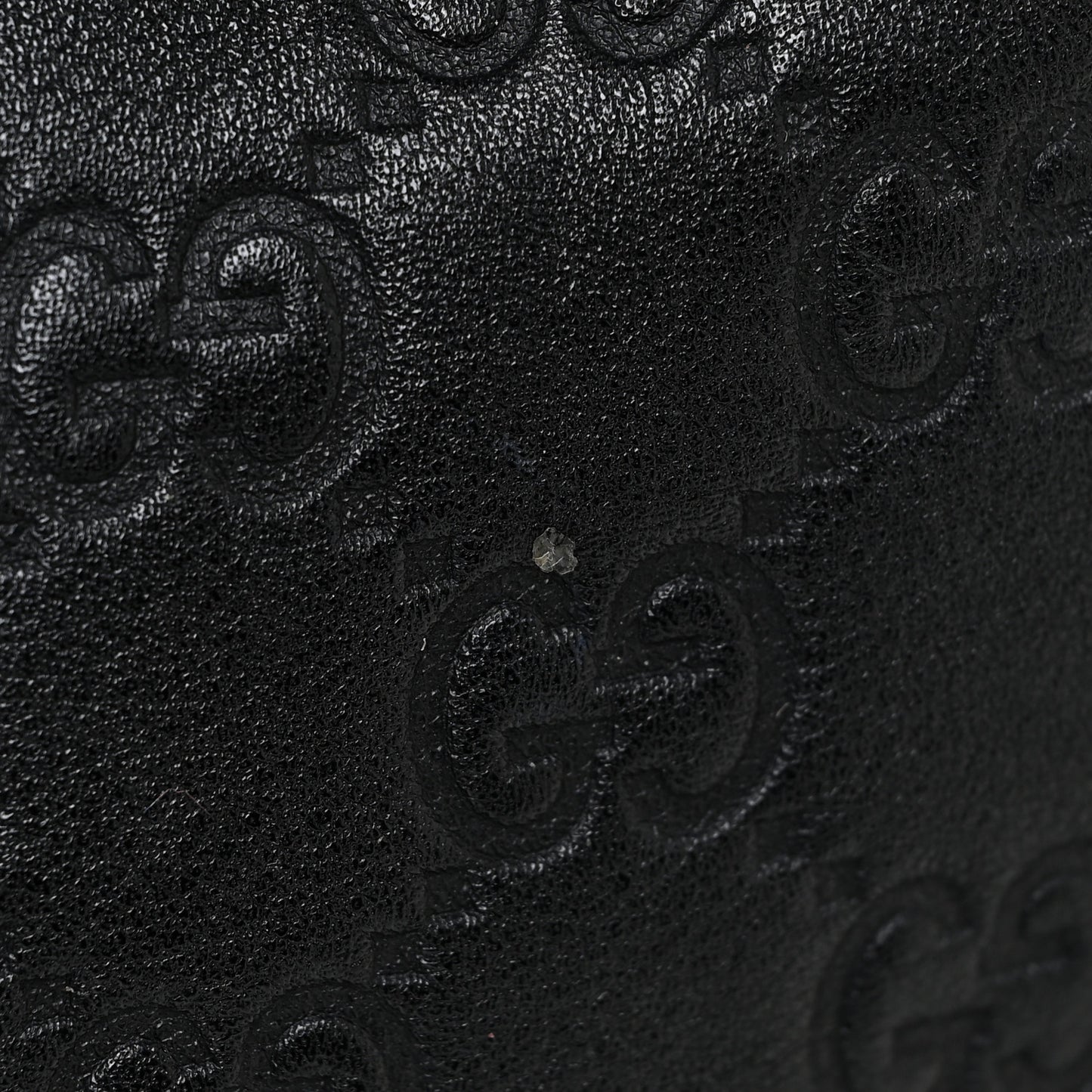 Guccissima Large GG Twins Hobo Black