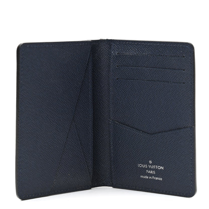 Louis Vuitton Epi Pocket Organizer Blue Marine 5 of 7