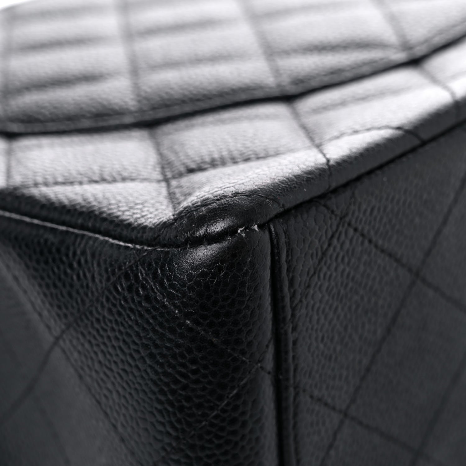 Chanel Caviar Quilted Maxi Double Flap Black 11 of 13