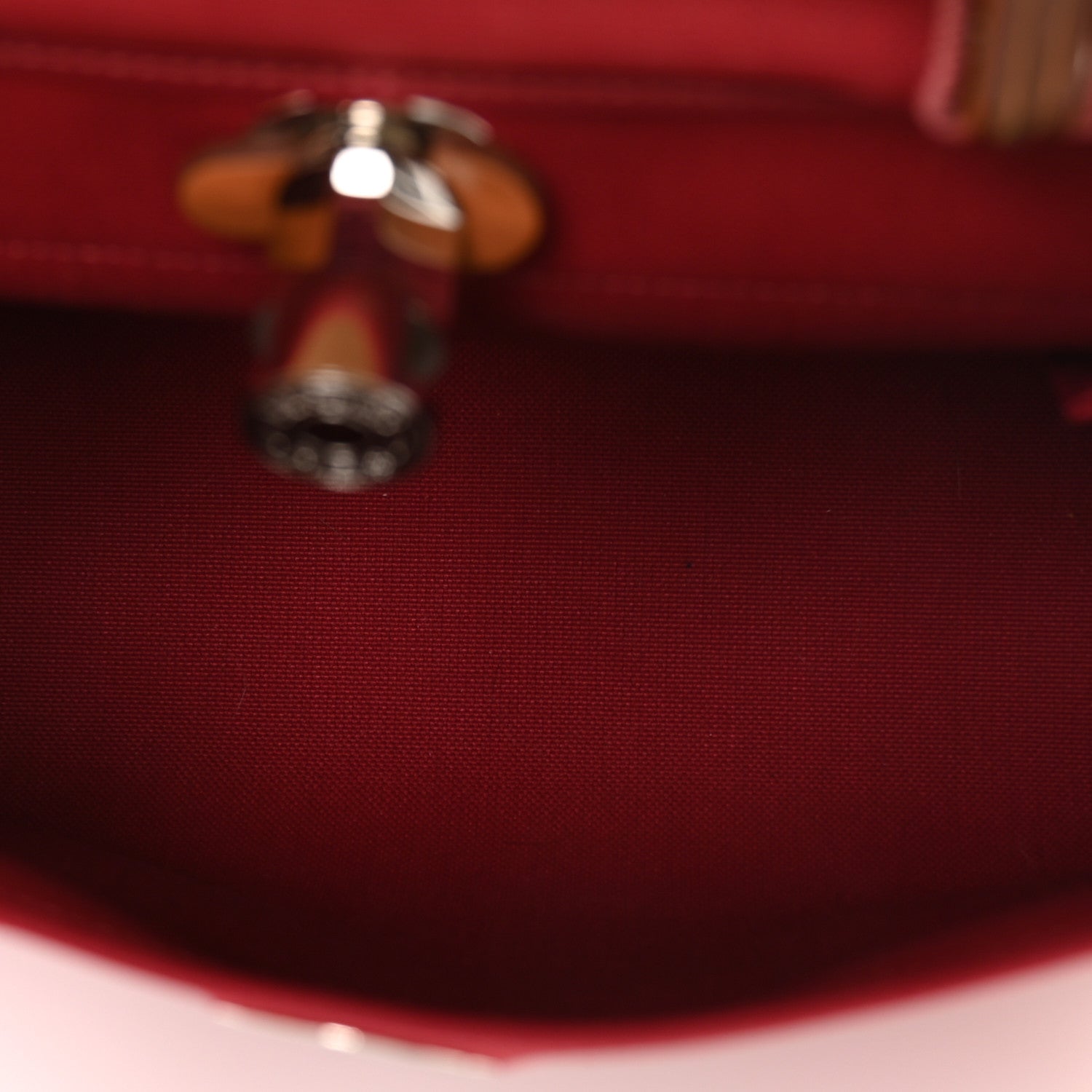 Hermes Vache Hunter Toile Herbag Zip 31 PM Rouge Grenat Natural 6 of 12