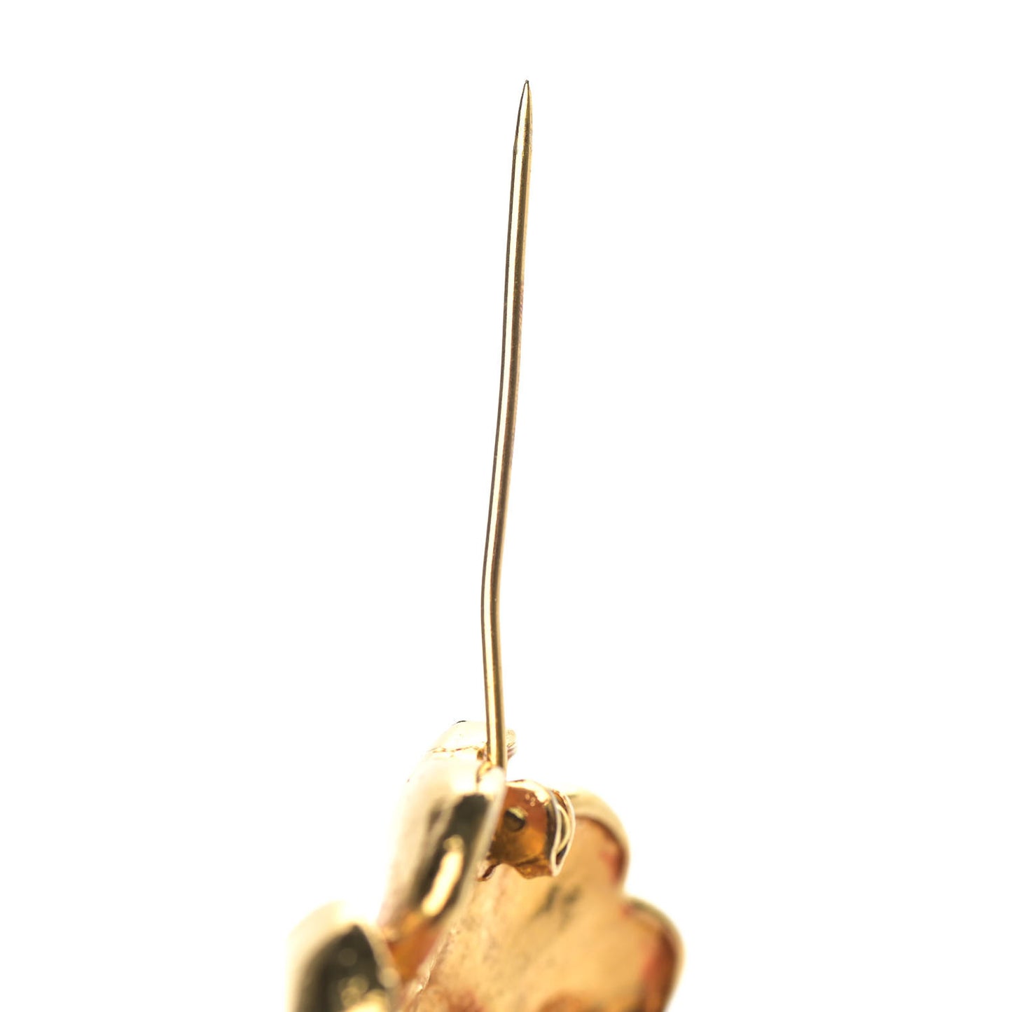 Camellia Brooch Gold