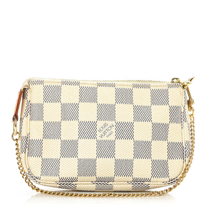 Louis Vuitton Damier Azur Mini Pochette Accessories 1 of 7