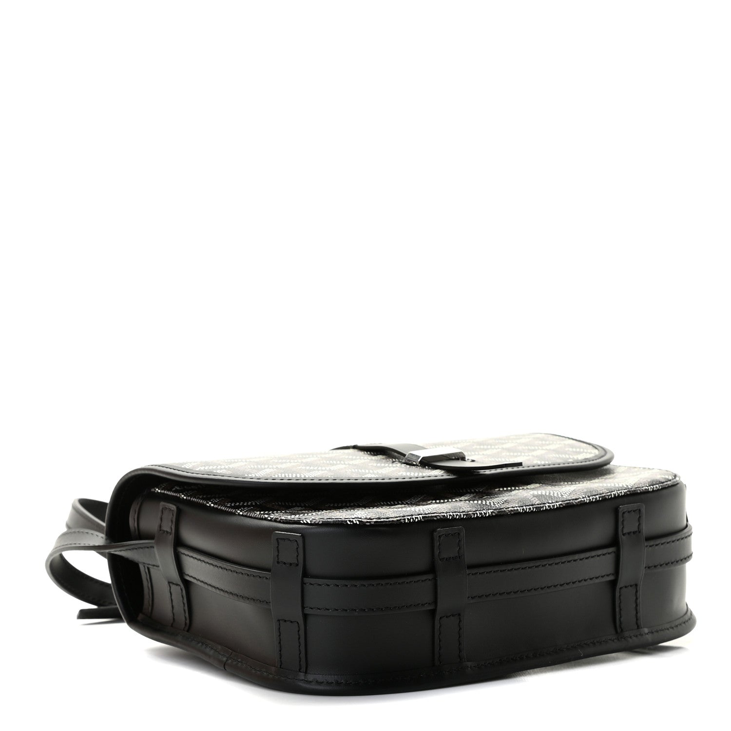 Goyard Goyardine Belvedere II PM Messenger Bag Black 6 of 7