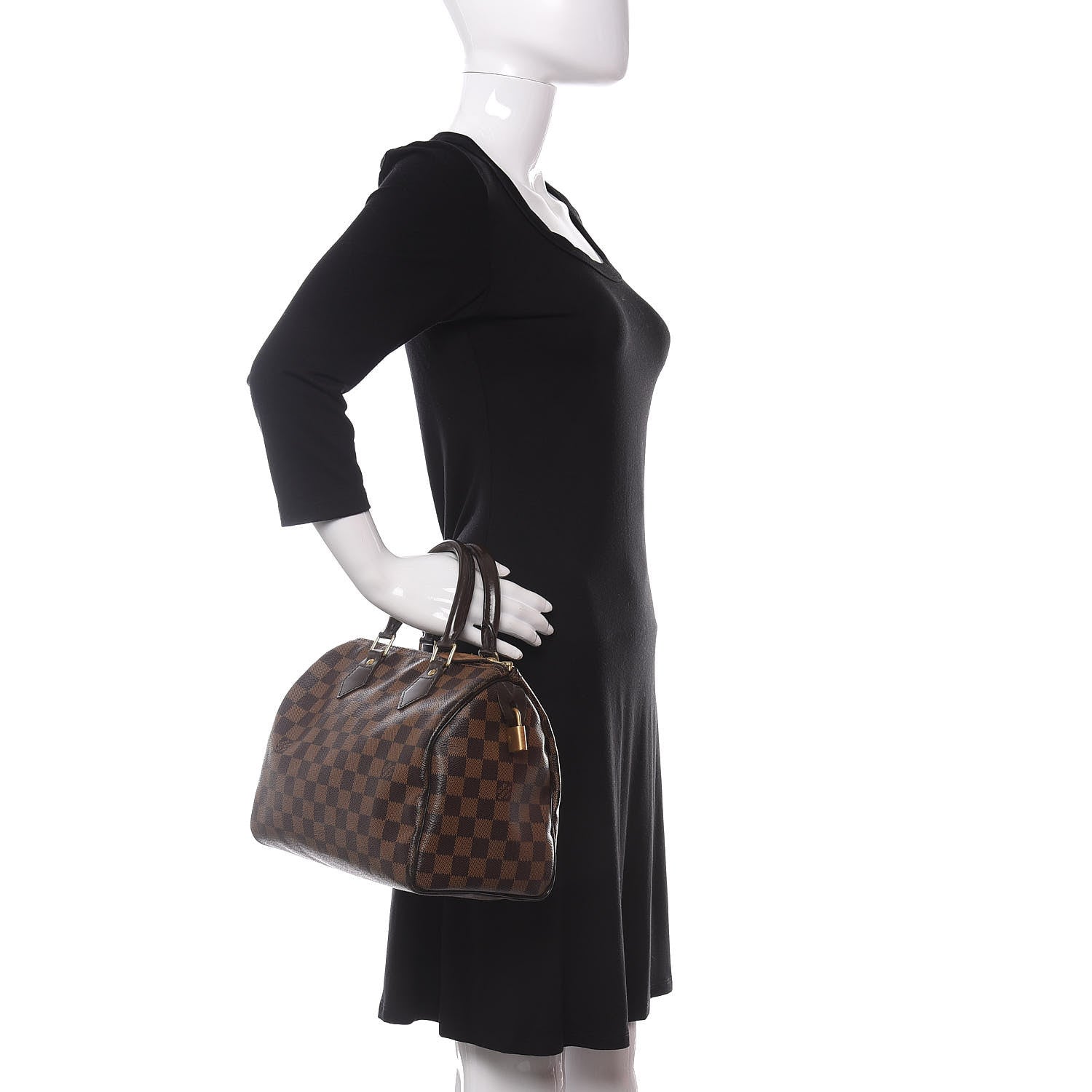 Louis Vuitton Damier Ebene Speedy 25 2 of 14